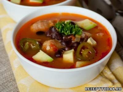 Рецепт Острый суп с ягодами