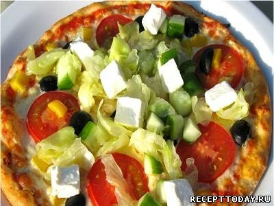Рецепт Пицца «Греческая»