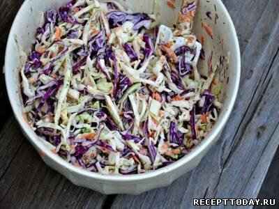 Рецепт Капустный салат с укропом