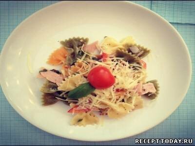 Рецепт Итальянский салат с фарфалле