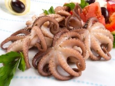 Рецепт Салат из осьминога