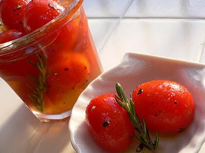Солёные помидоры с горчицей