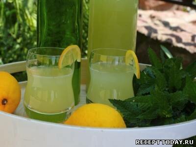 Рецепт Имбирно-мятный лимонад