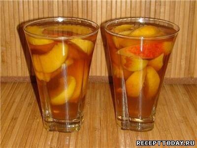 Рецепт Чай с персиками