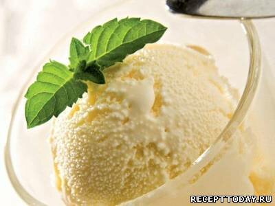 Рецепт Мятное мороженое с фисташками