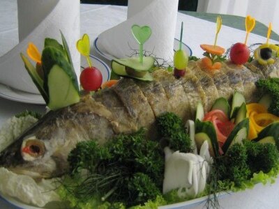 Рецепт Рыба в духовке на День Рождения