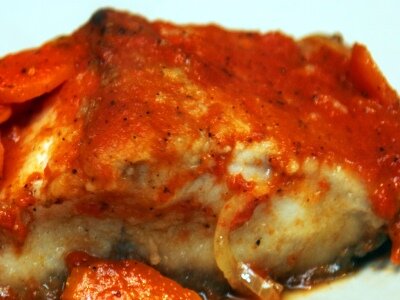 Рецепт Рыба в томатном соусе в духовке