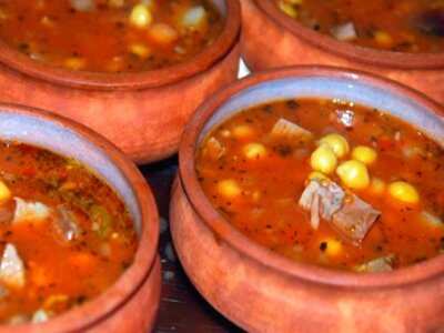 Рецепт Суп из баранины с горохом