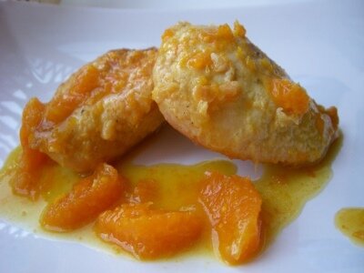 Рецепт Куриное филе в апельсиновом соусе