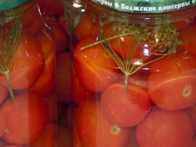 Рецепт Консервированные помидоры без стерилизации